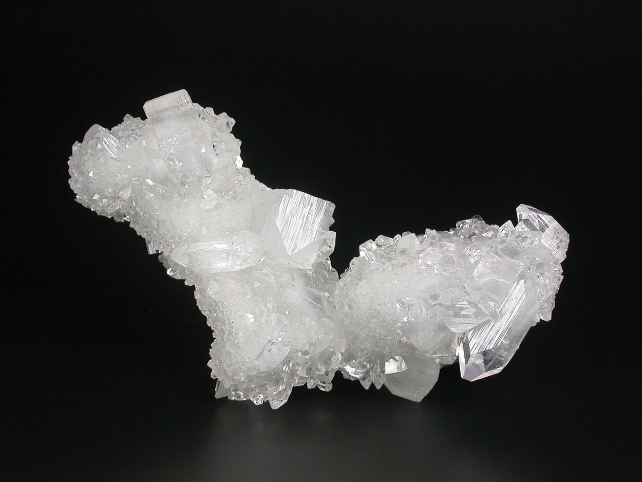 Fluorapophyllite & Quartz