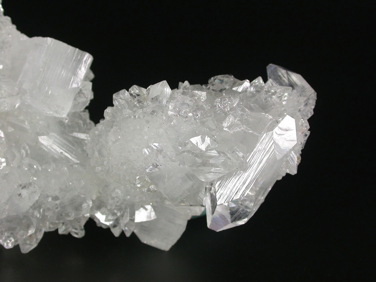 Fluorapophyllite & Quartz