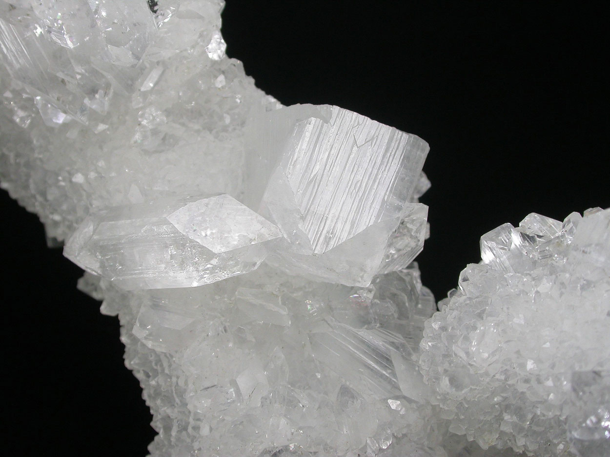 Fluorapophyllite & Quartz
