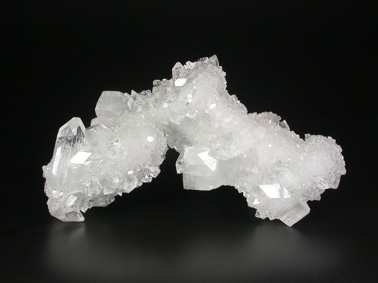 Fluorapophyllite & Quartz