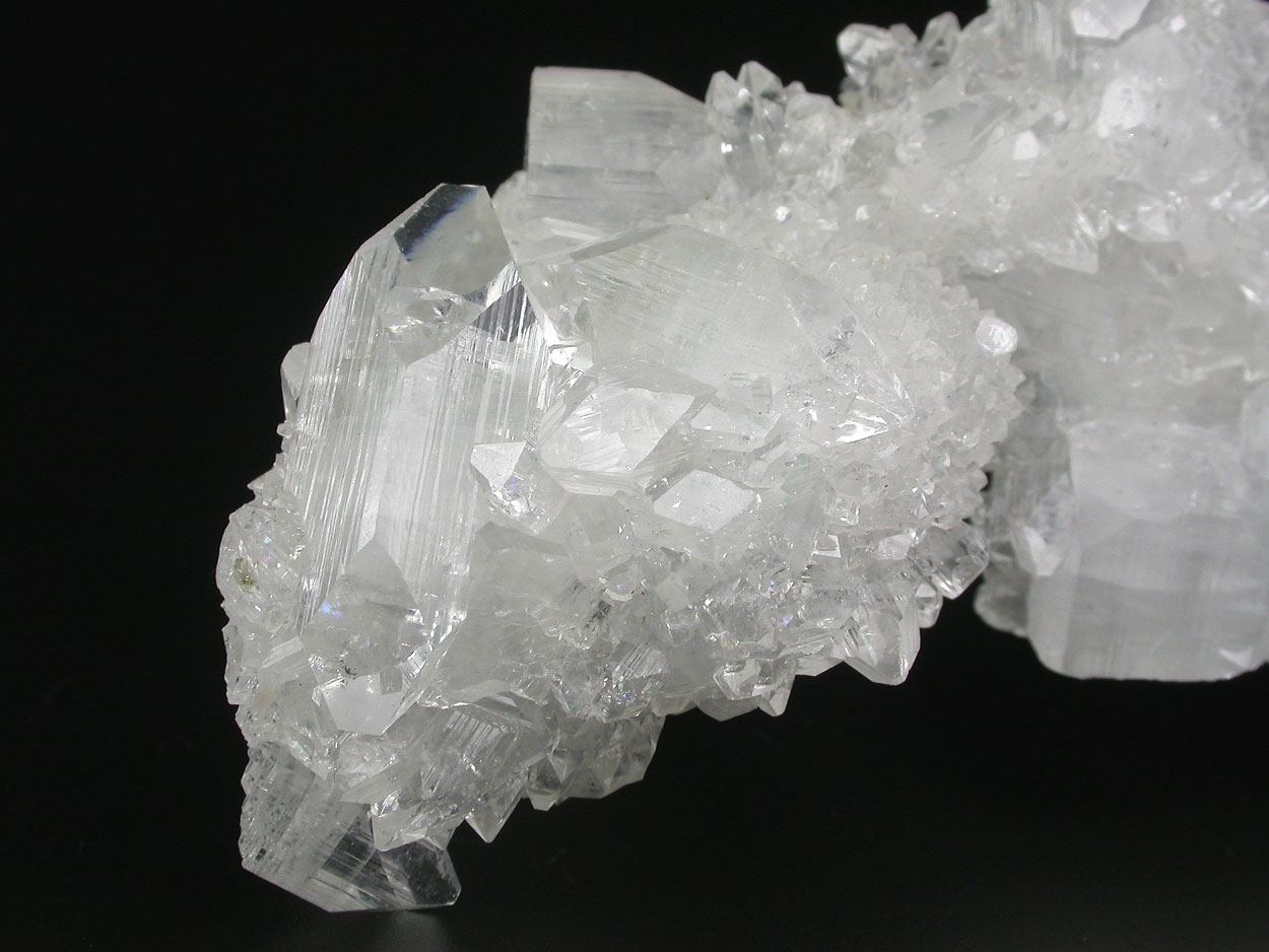 Fluorapophyllite & Quartz