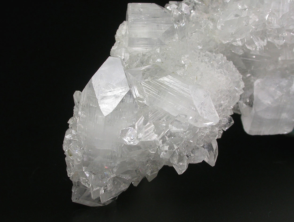 Fluorapophyllite & Quartz