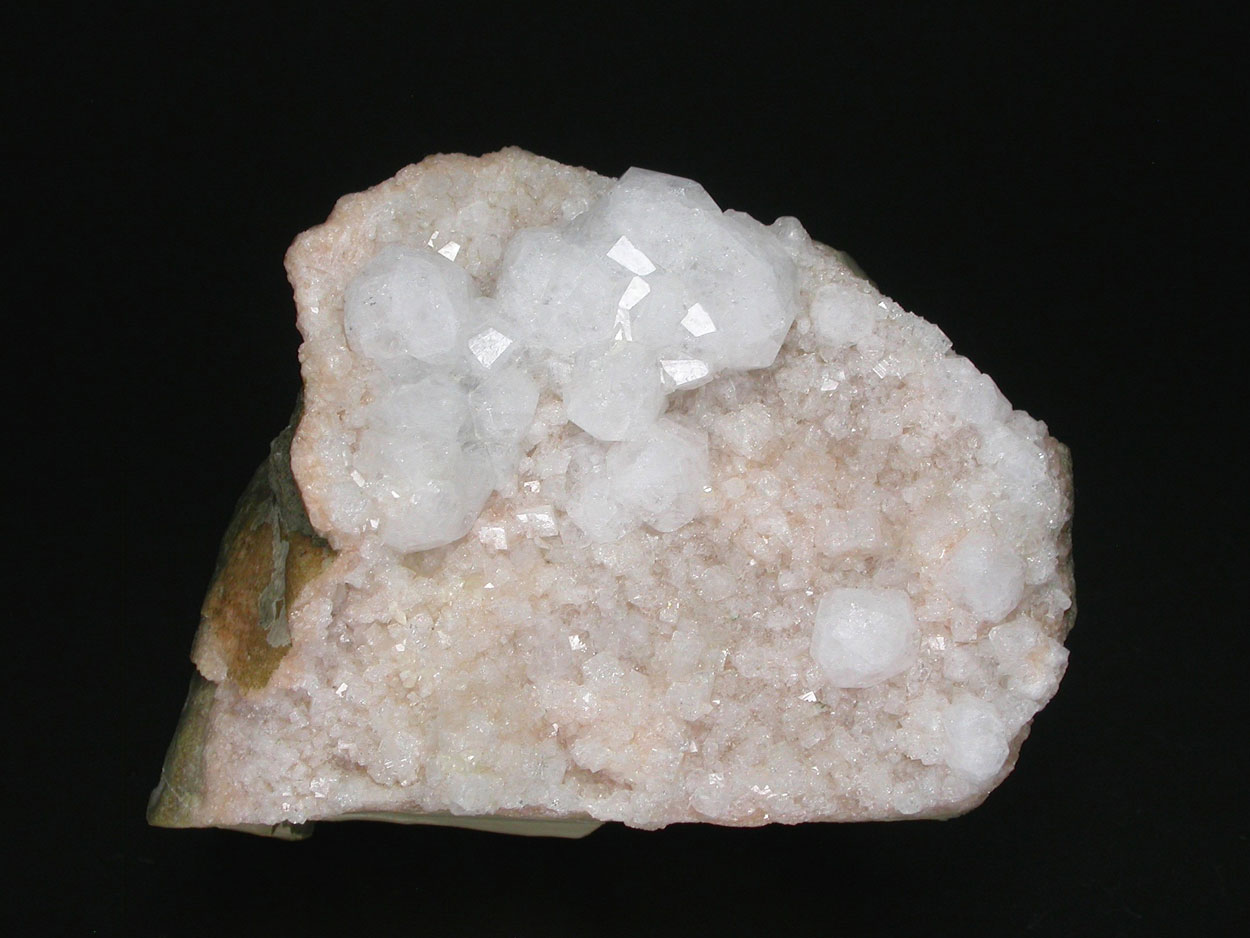 Analcime On Chabazite