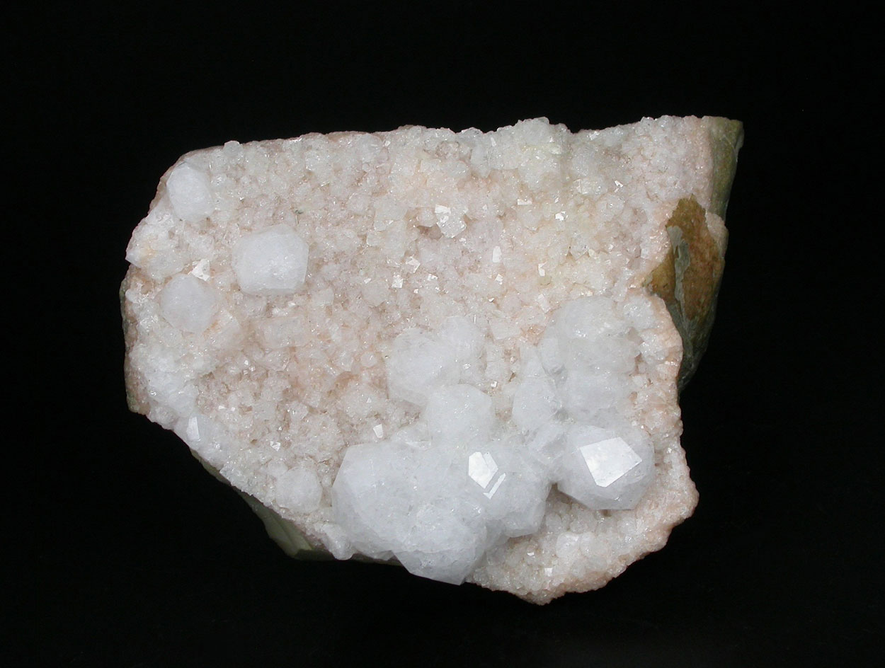 Analcime On Chabazite