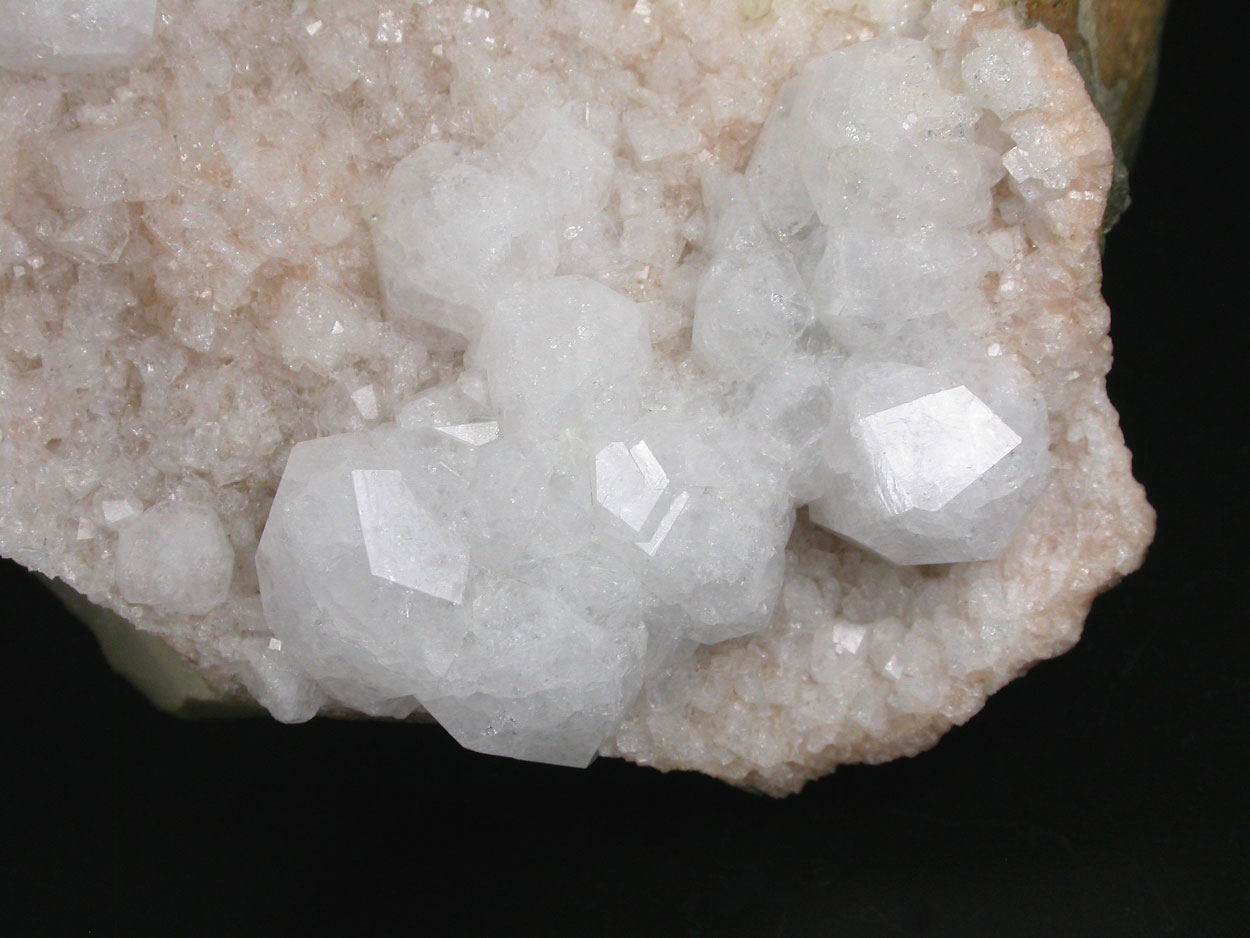 Analcime On Chabazite