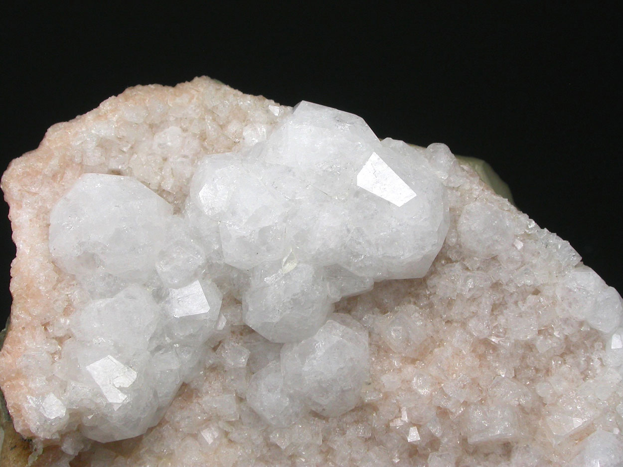 Analcime On Chabazite