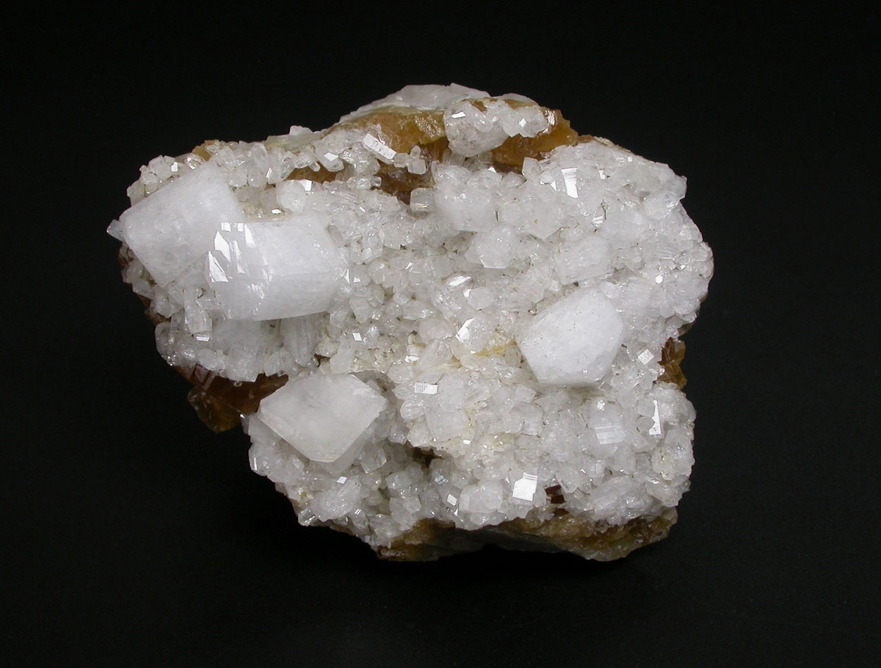 Harmotome On Calcite