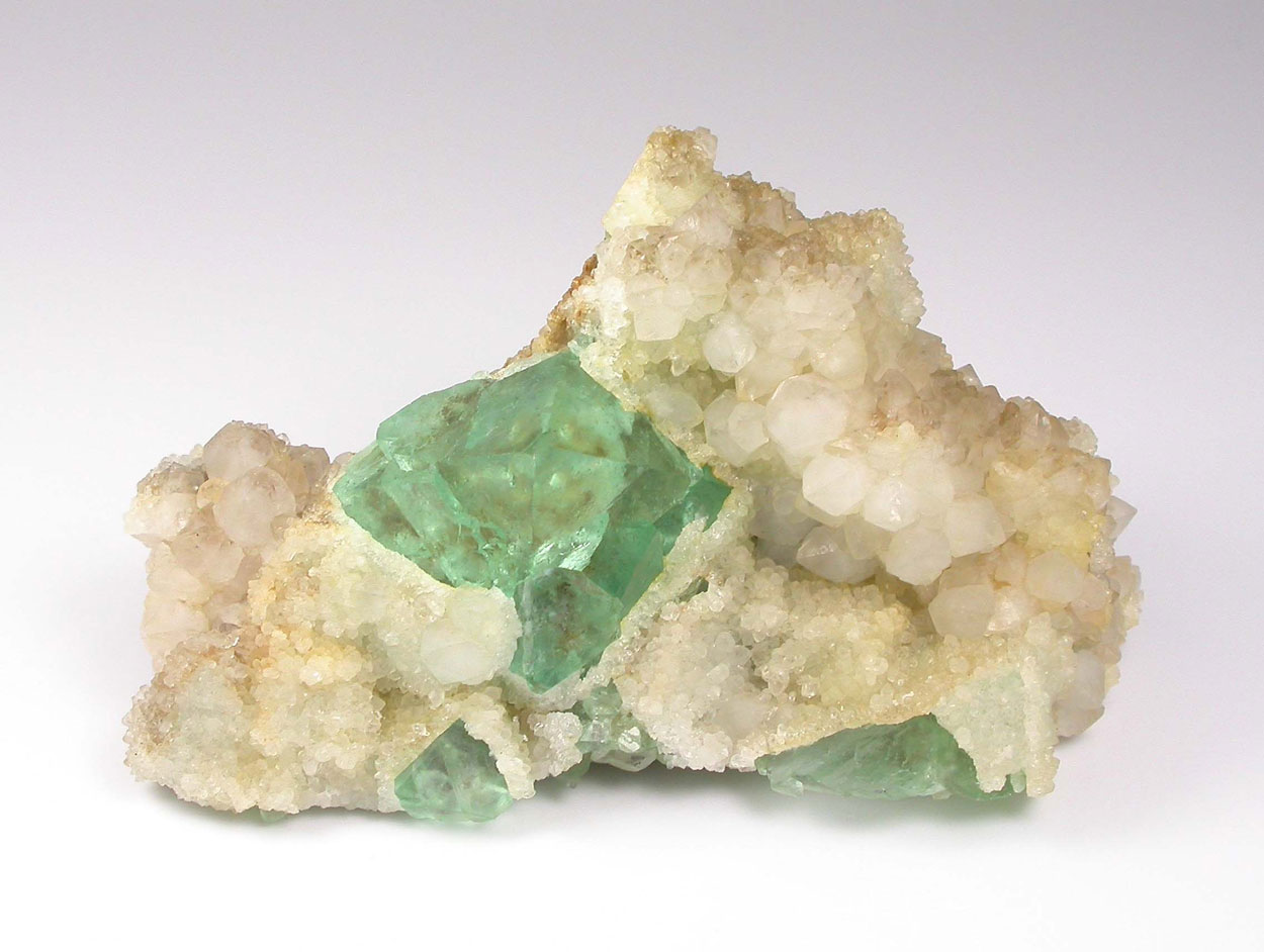 Fluorite & Quartz