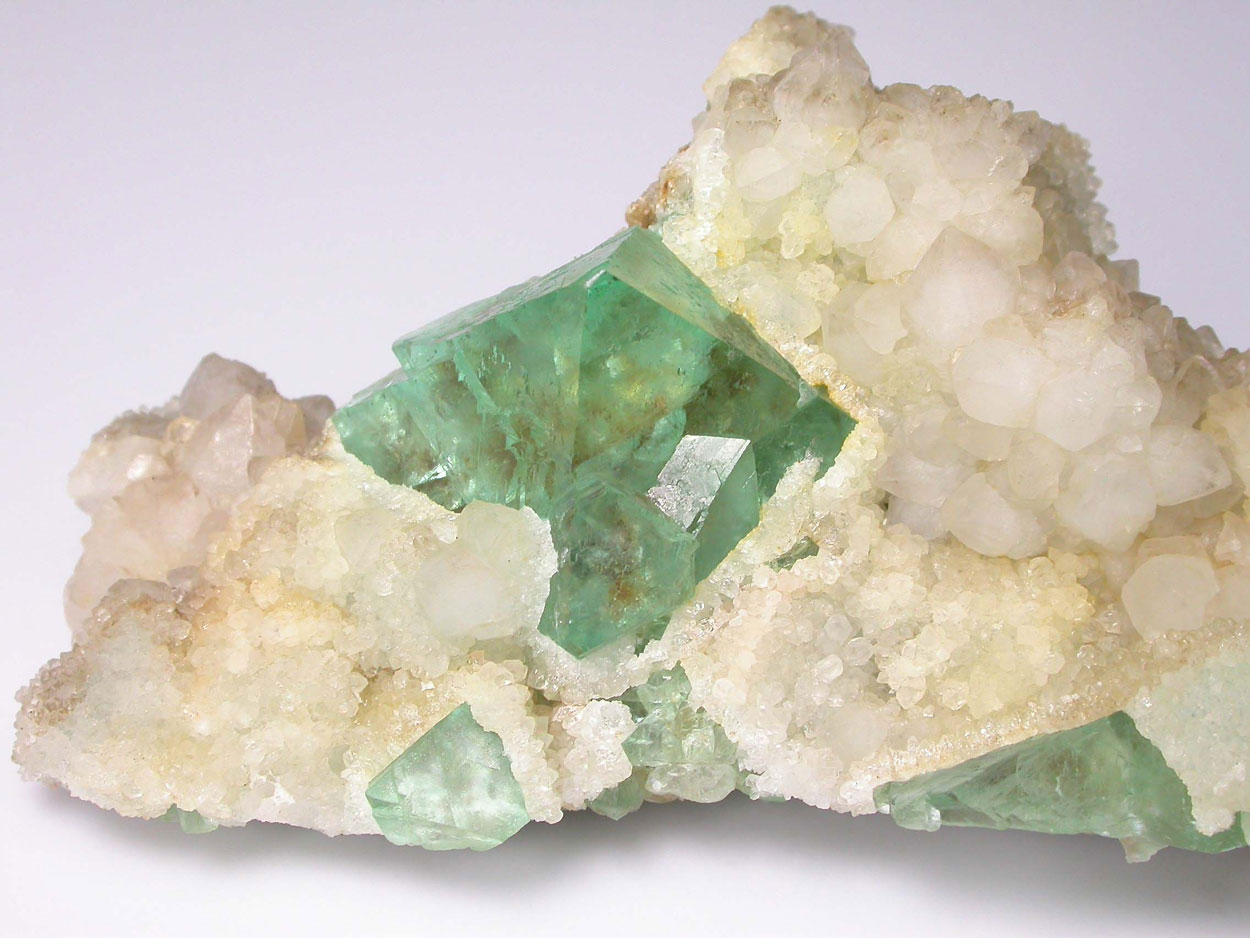 Fluorite & Quartz