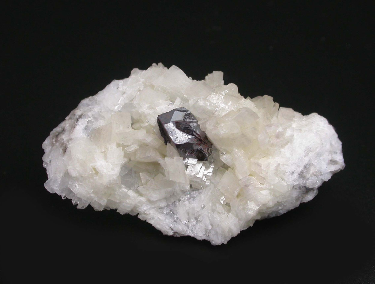 Cinnabar On Dolomite