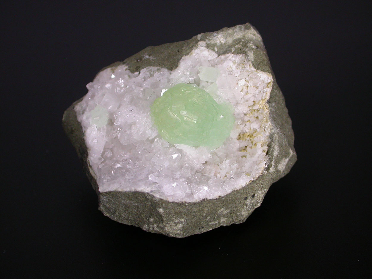Prehnite Calcite & Quartz