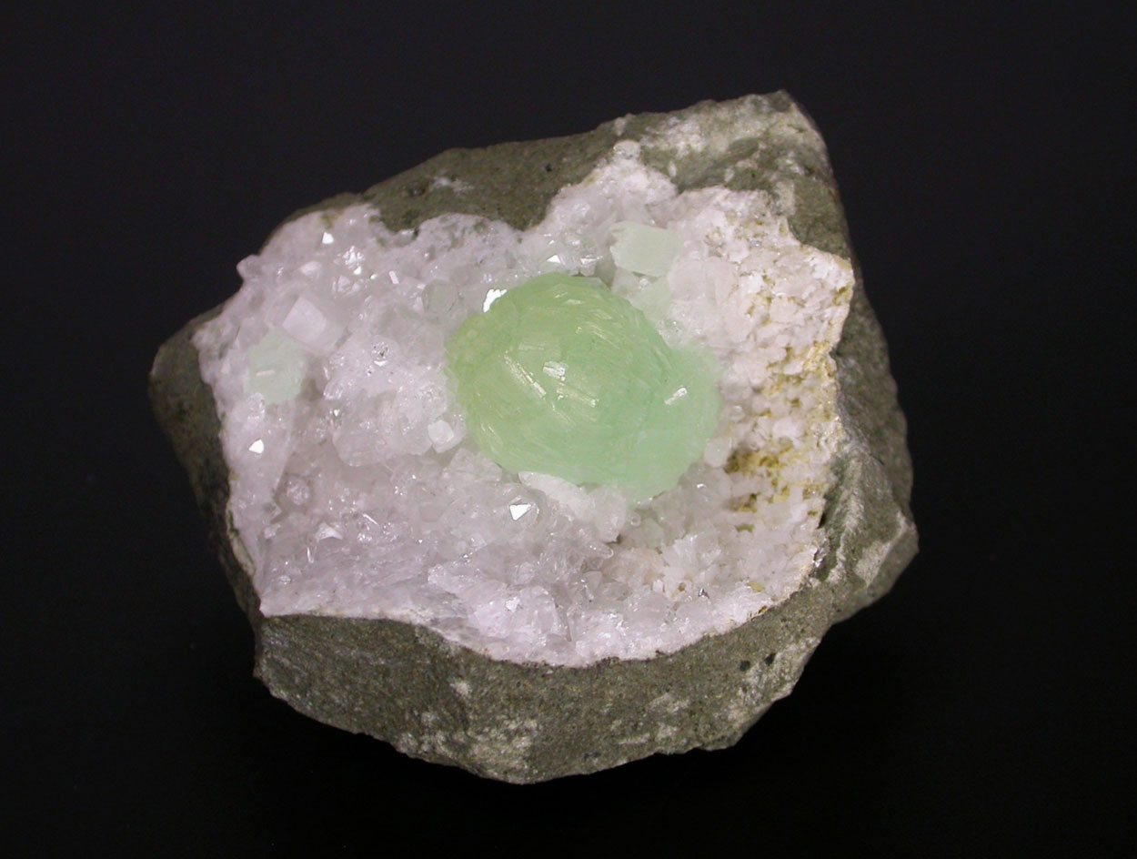 Prehnite Calcite & Quartz