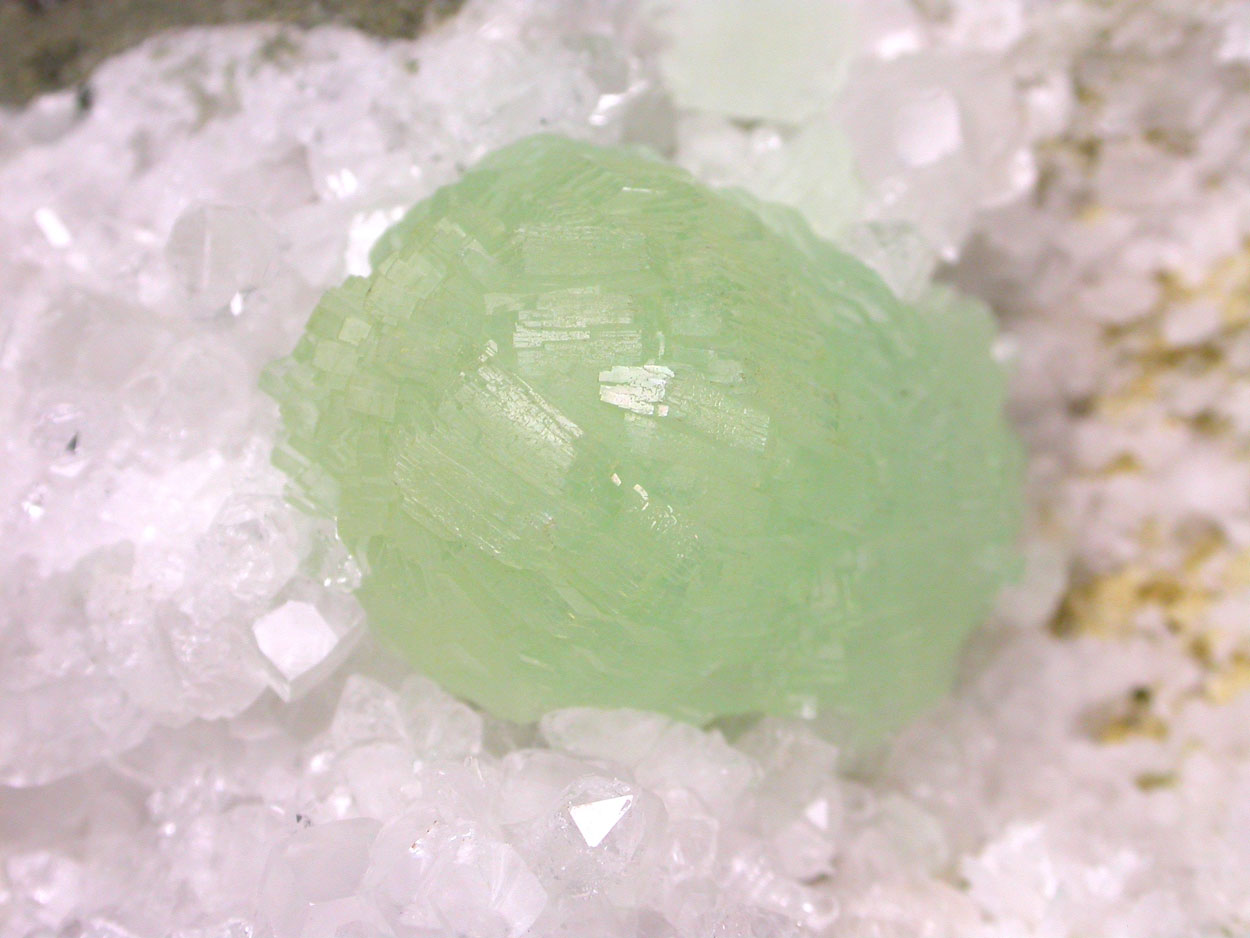 Prehnite Calcite & Quartz