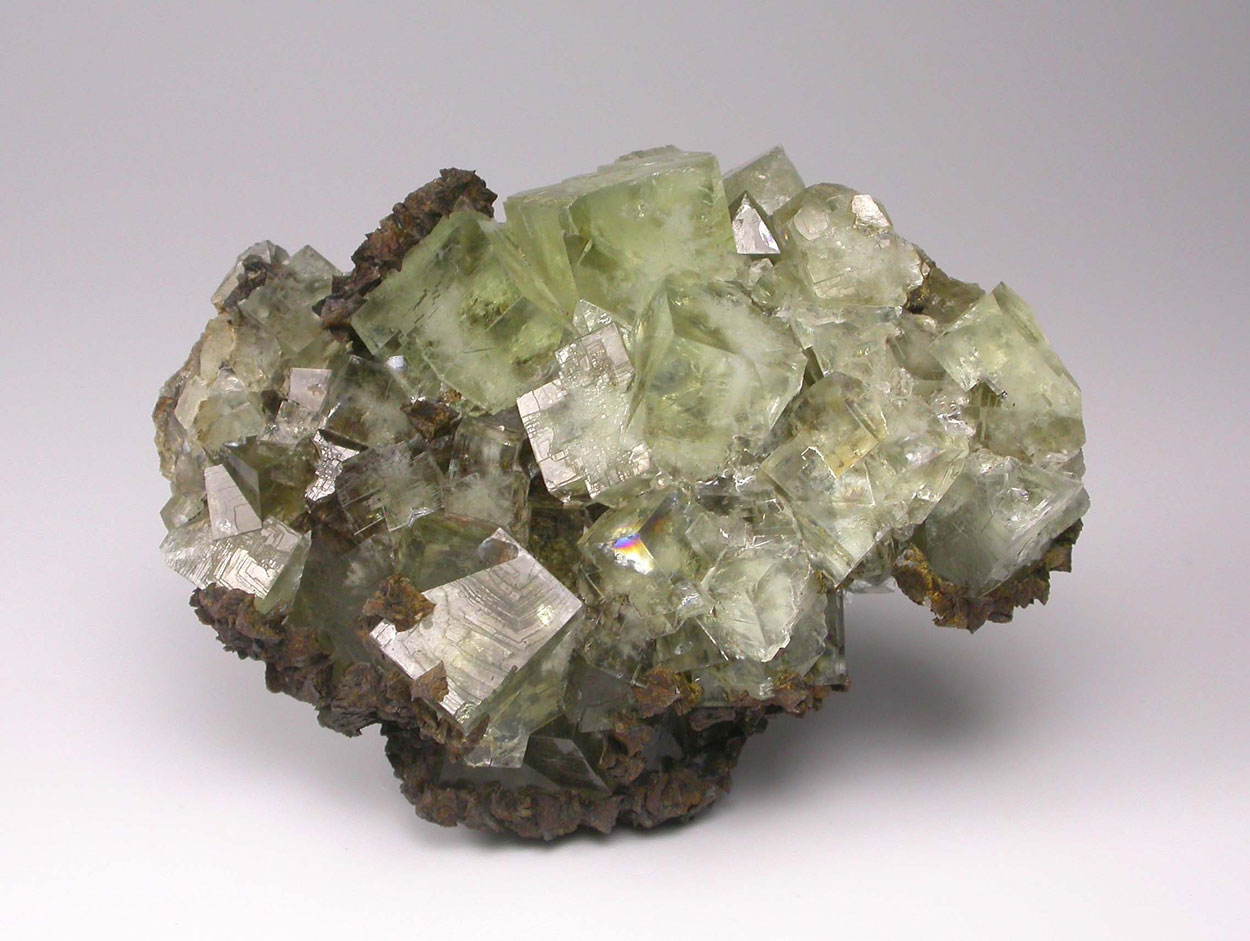 Fluorite & Siderite