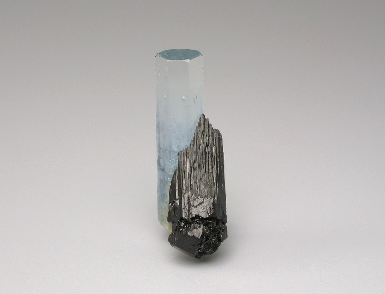 Aquamarine & Schorl