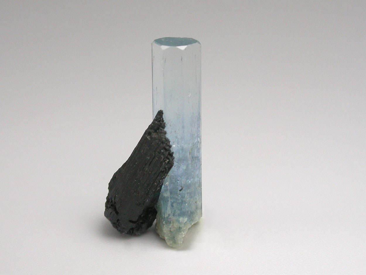 Aquamarine & Schorl