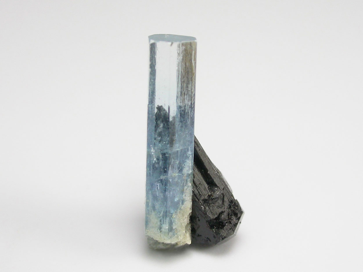 Aquamarine & Schorl