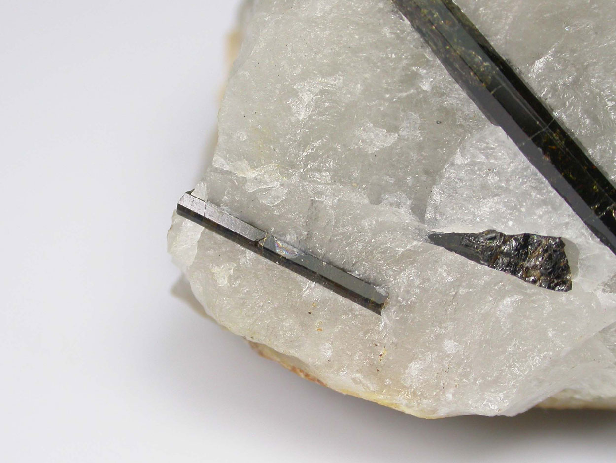 Schorl In Quartz
