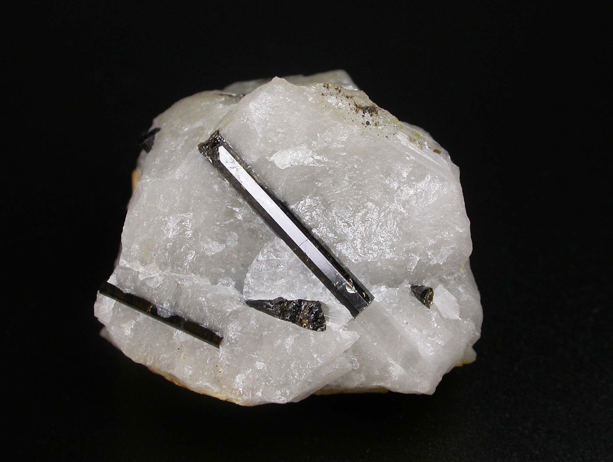 Schorl In Quartz