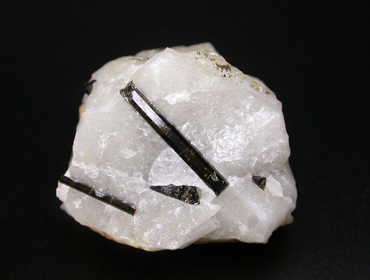 Schorl In Quartz