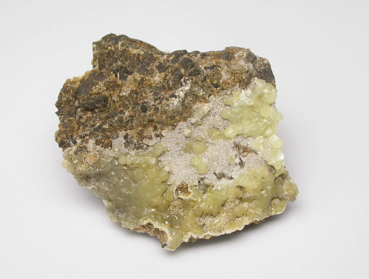 Smithsonite On Baryte