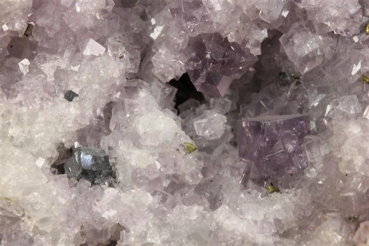 Fluorite With Galena