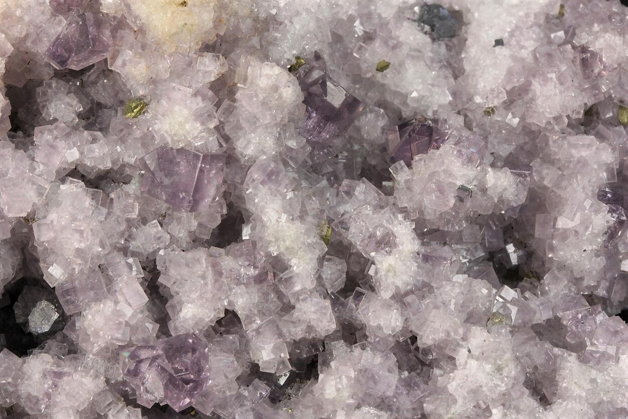 Fluorite With Galena