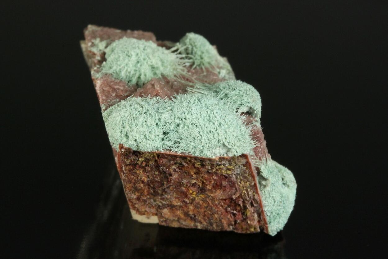 Plancheite On Calcite