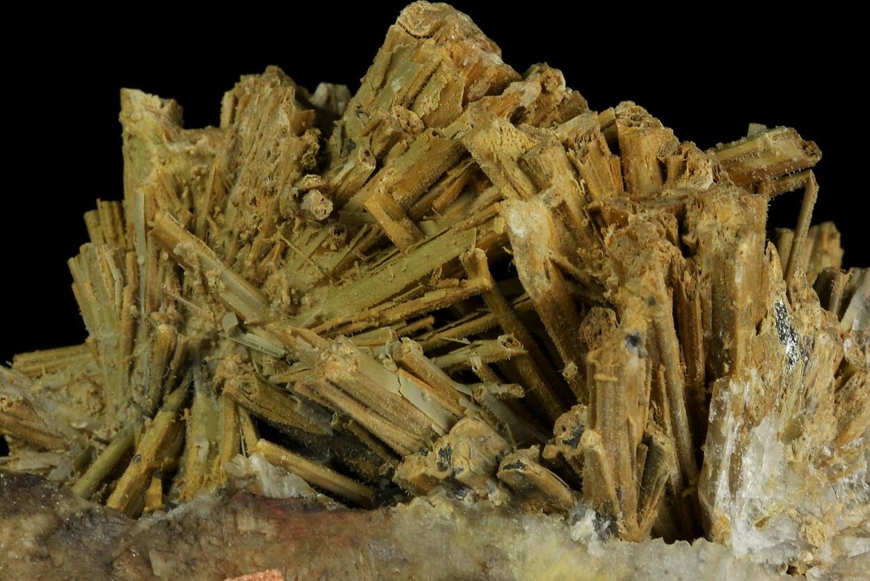 Stibiconite Psm Stibnite On Quartz