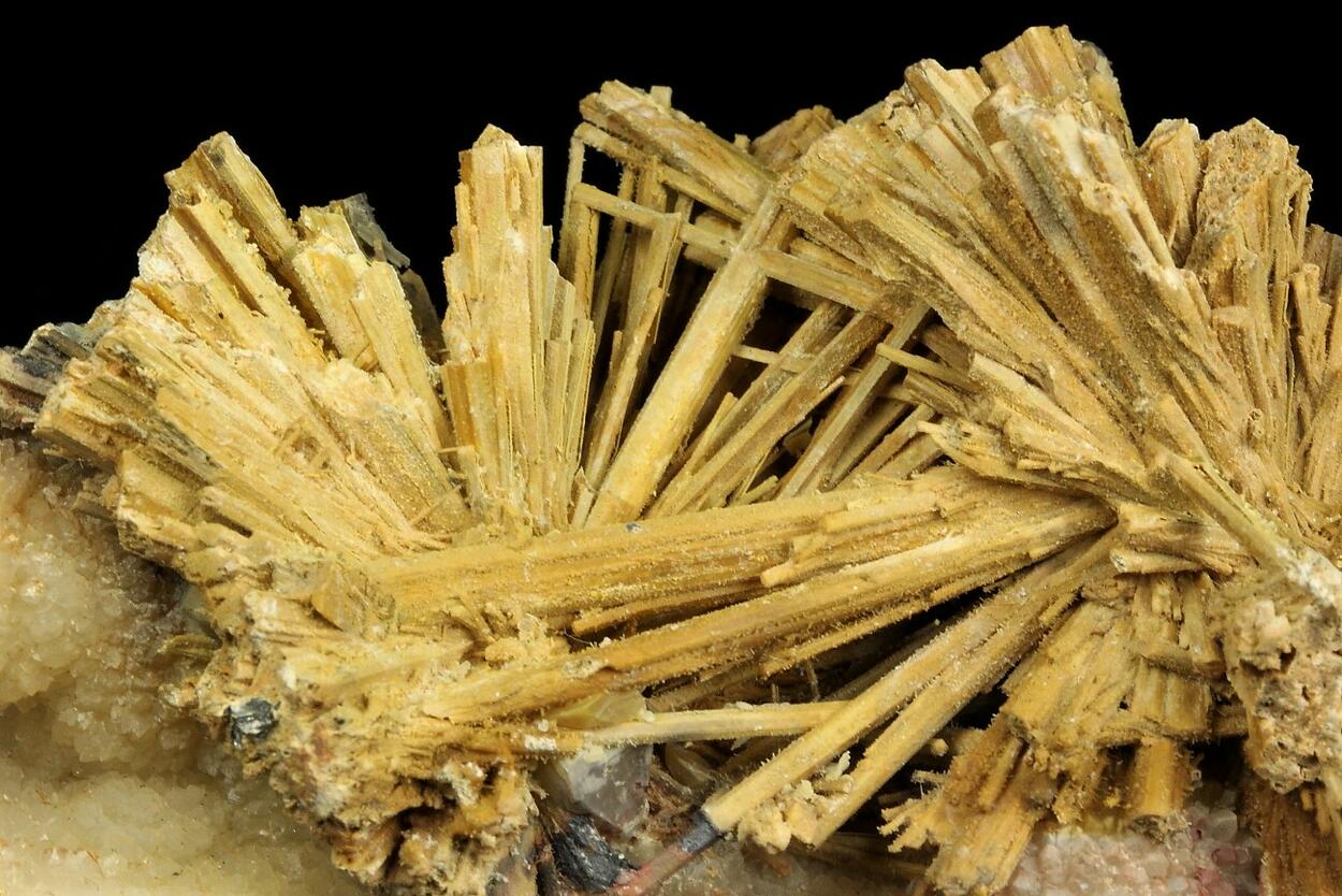 Stibiconite Psm Stibnite On Quartz