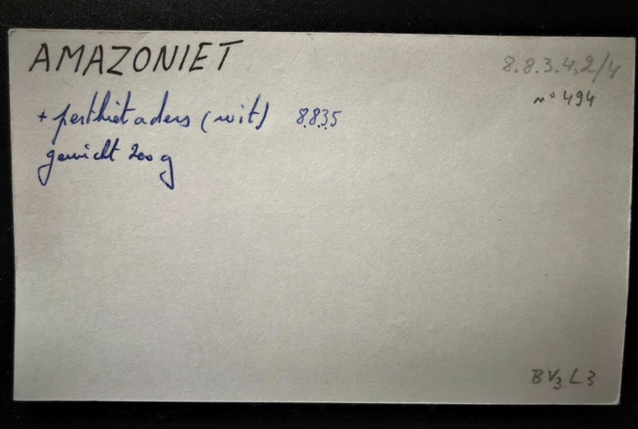 Amazonite With Perthite