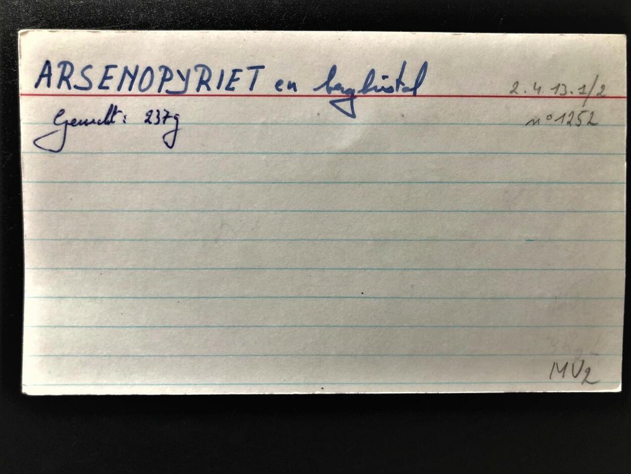 Arsenopyrite With Quartz