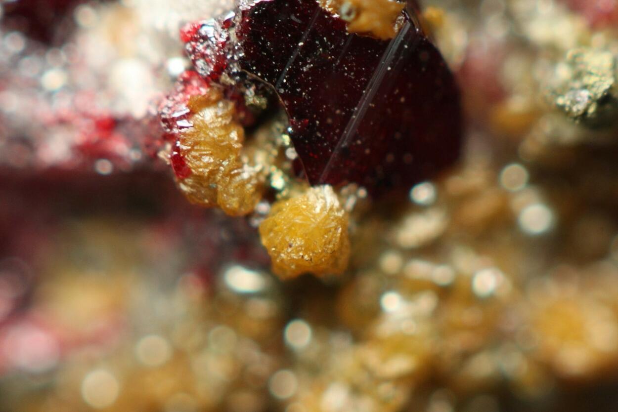 Cinnabar Mercury & Siderite