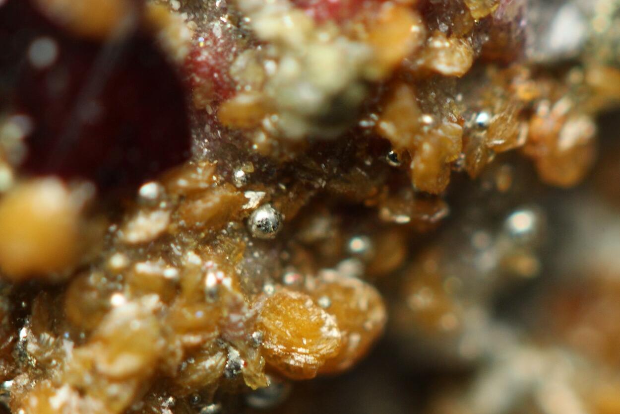 Cinnabar Mercury & Siderite