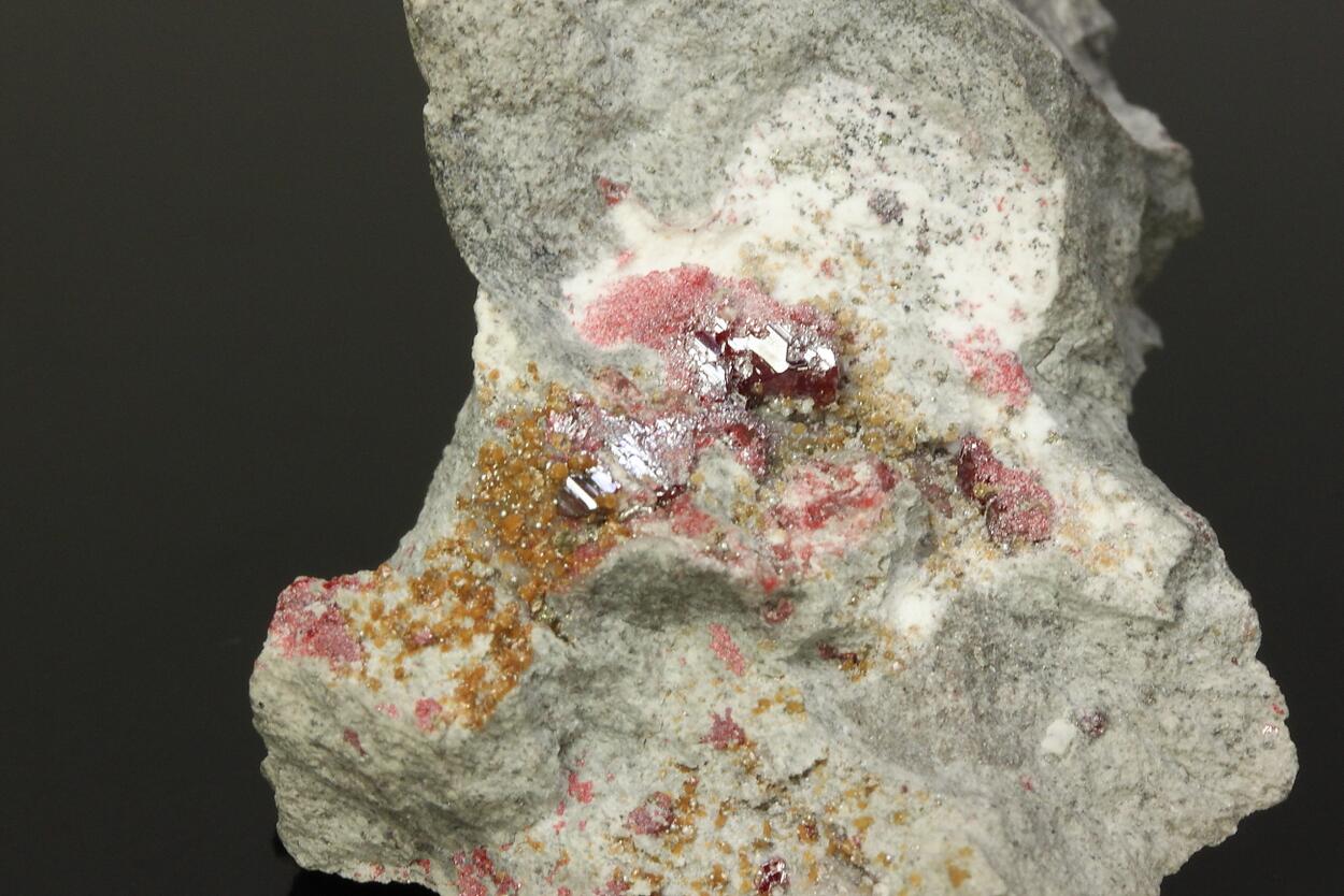 Cinnabar Mercury & Siderite