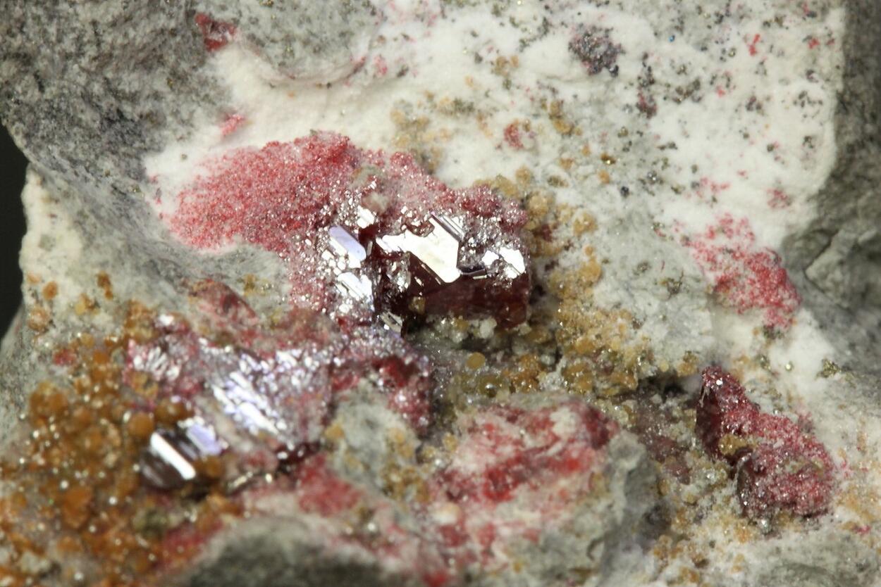 Cinnabar Mercury & Siderite