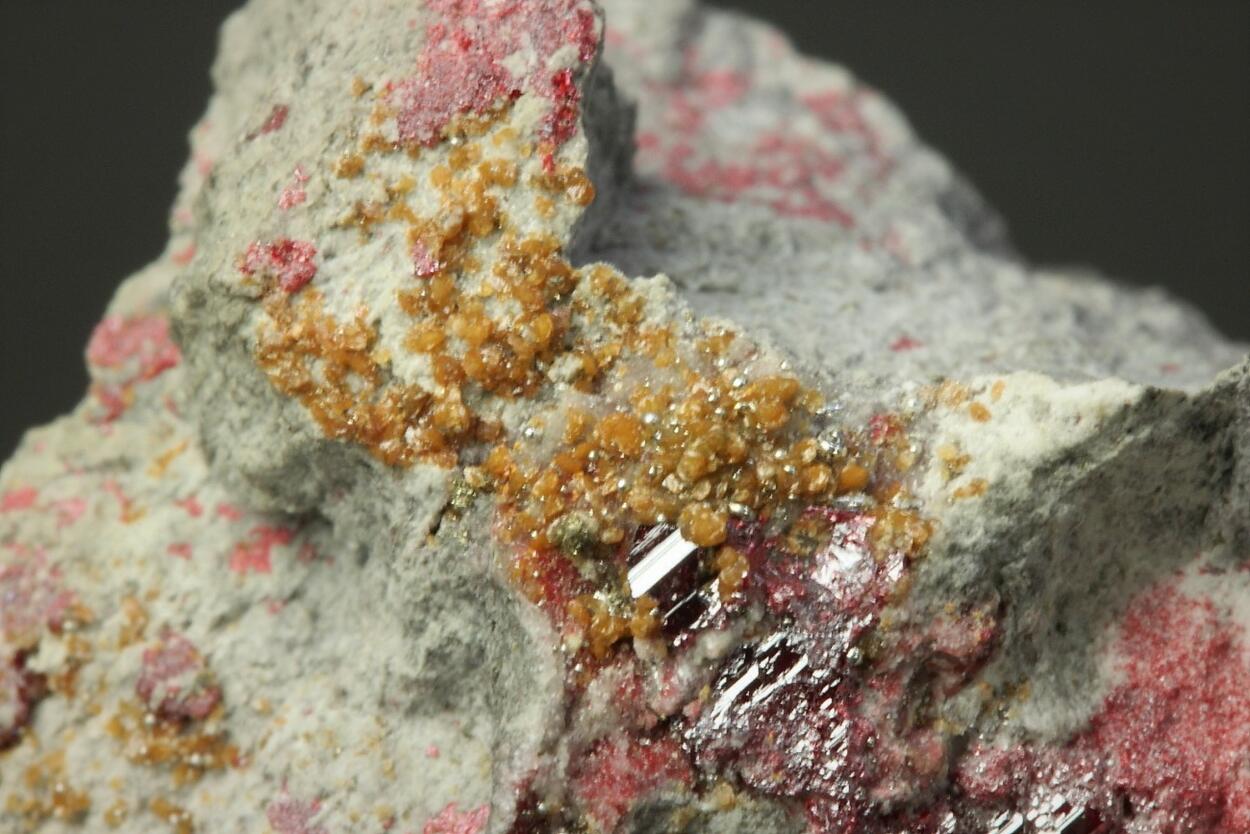 Cinnabar Mercury & Siderite