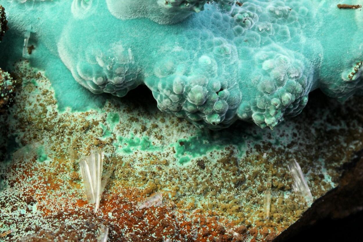 Rosasite With Hemimorphite