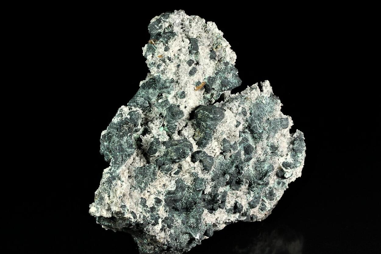 Tennantite & Wulfenite On Quartz