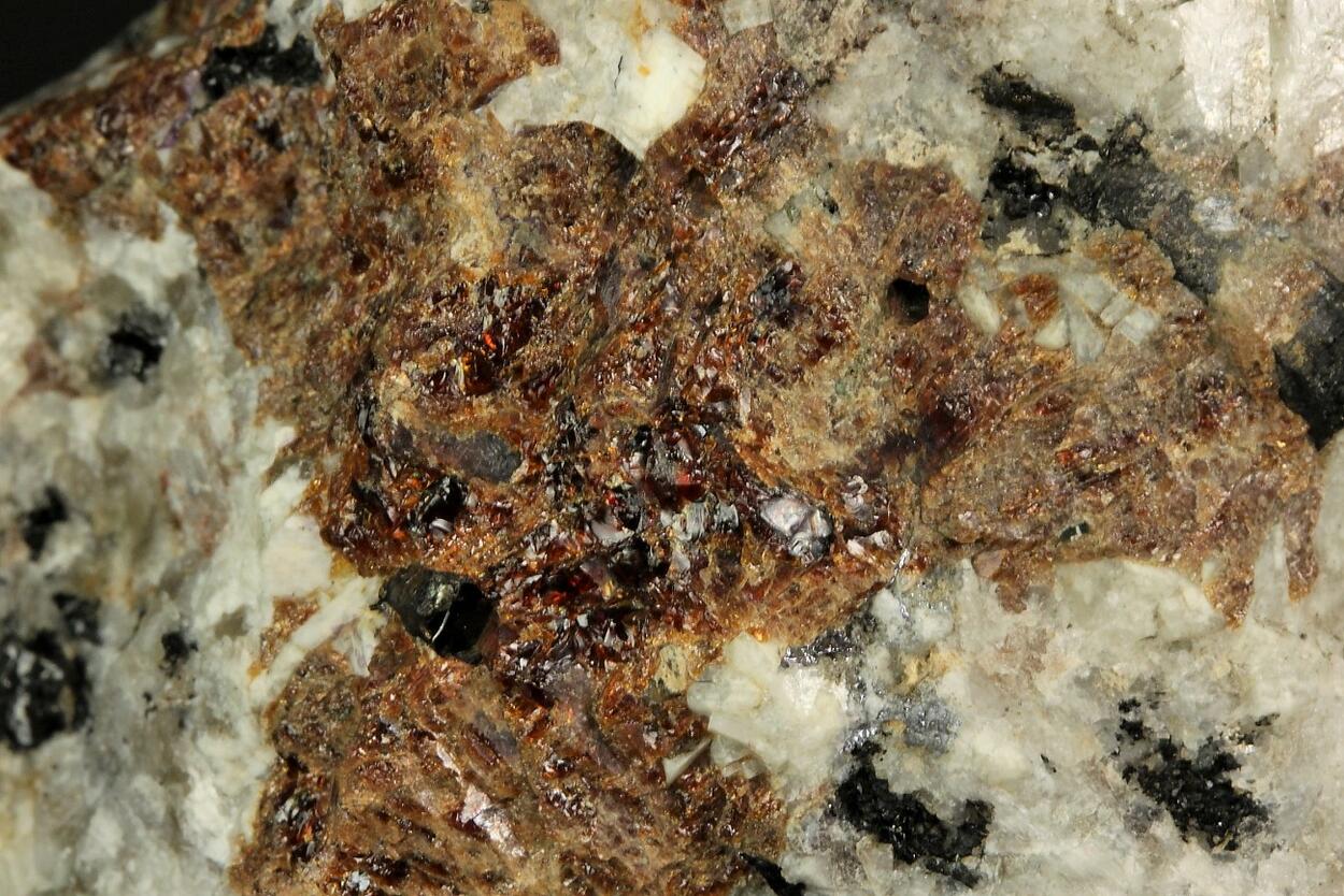 Eucolite With Molybdenite