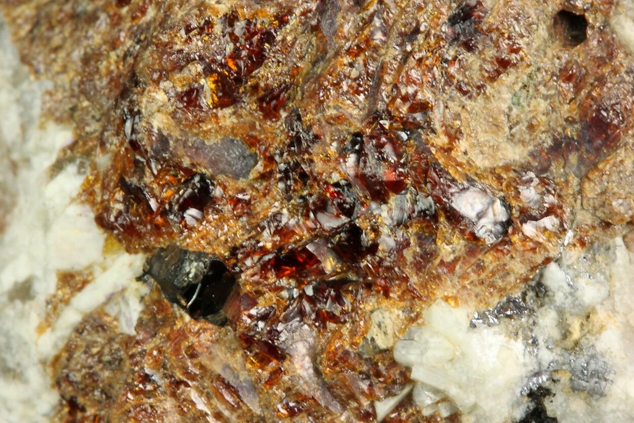Eucolite With Molybdenite