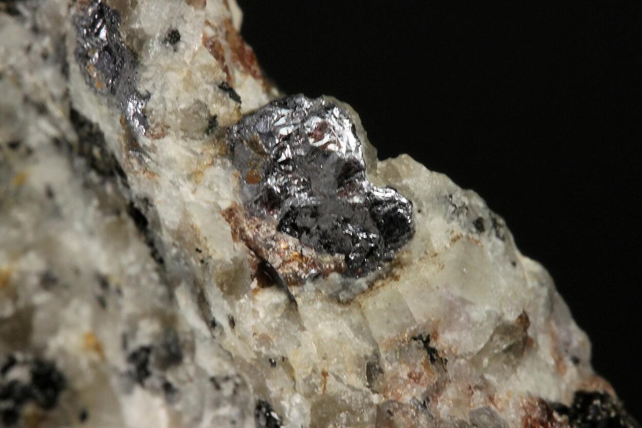 Eucolite With Molybdenite