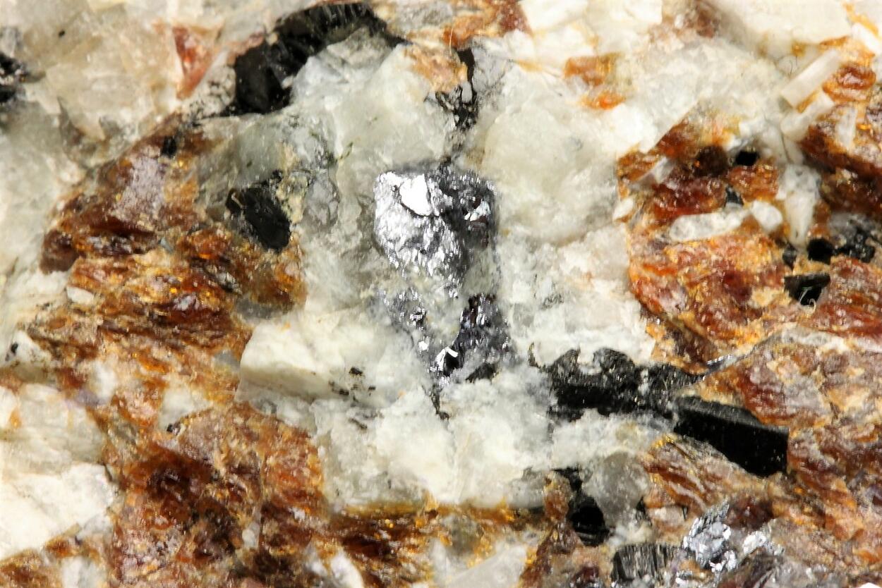 Eucolite With Molybdenite
