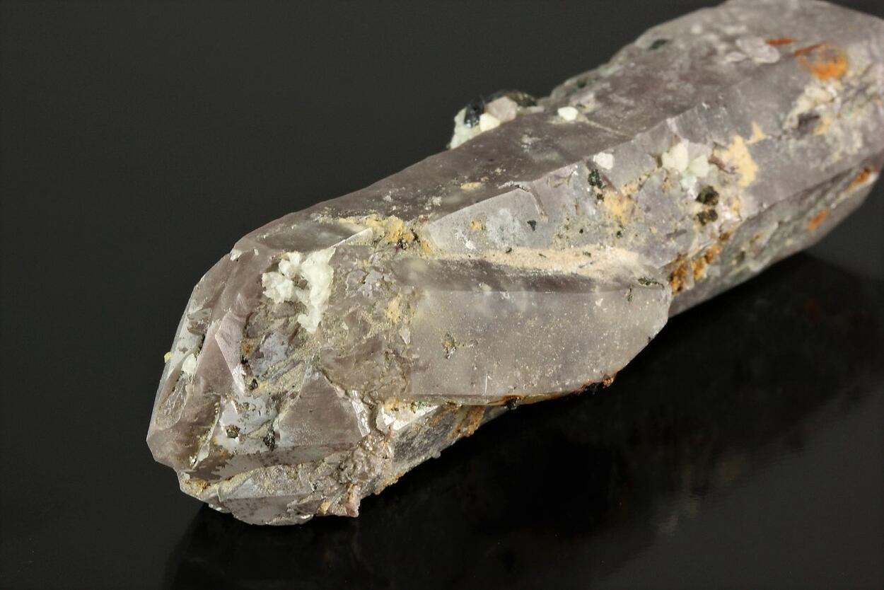 Native Copper In Scepter Quartz