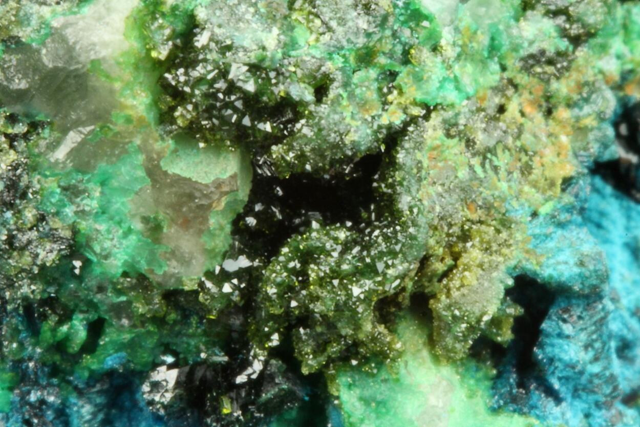 Clinoclase Olivenite & Liroconite