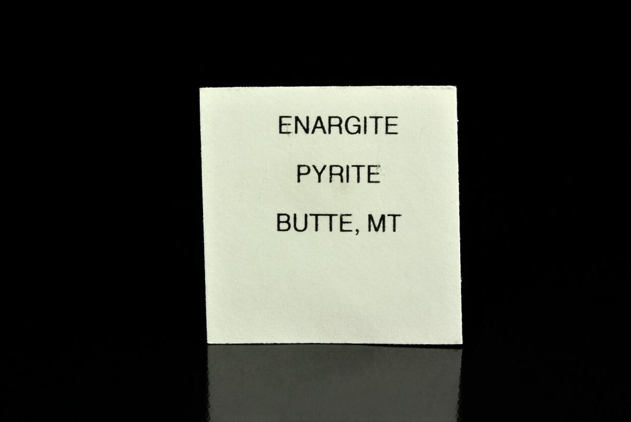 Enargite With Pyrite