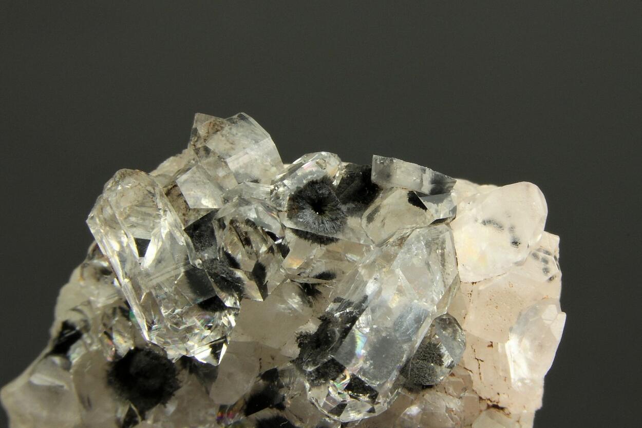 Asbolane & Cryptomelane In Quartz