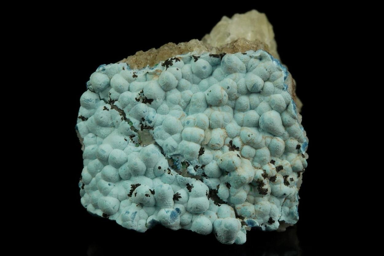 Plancheite On Calcite