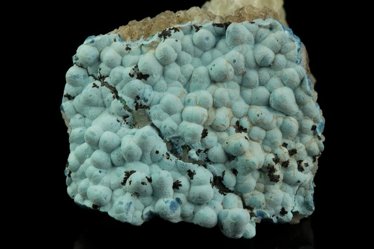 Plancheite On Calcite