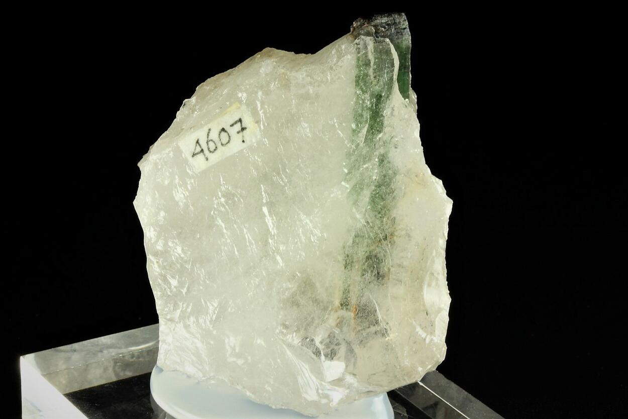Elbaite In Quartz
